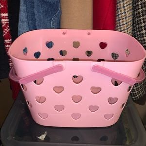 Organizer caddy pink hearts
